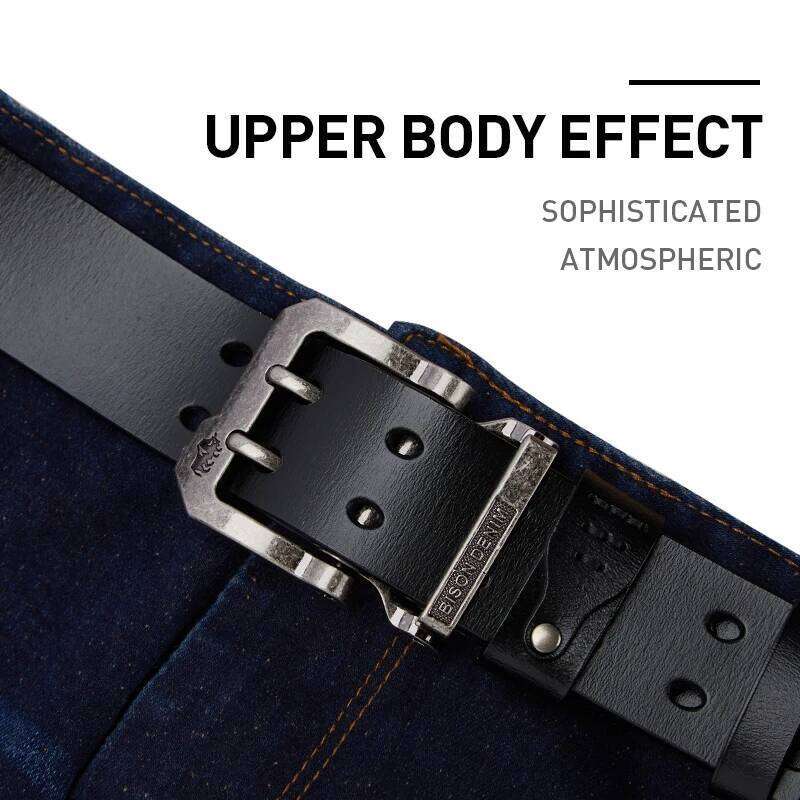 2024 Men's High Quality Belts Genuine Leather Strap Luxury Pin Buckle Fancy Vintage Belt for Jeans Free Shipping Z260226