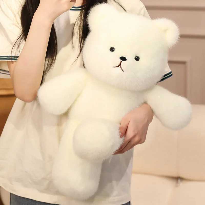 4 Styles Running Animal Plush Toys Stuffed Cartoon Bear Rabbit Elephant Doll Funny Hugging Animal Doll Cuddly Children Gift Y260314