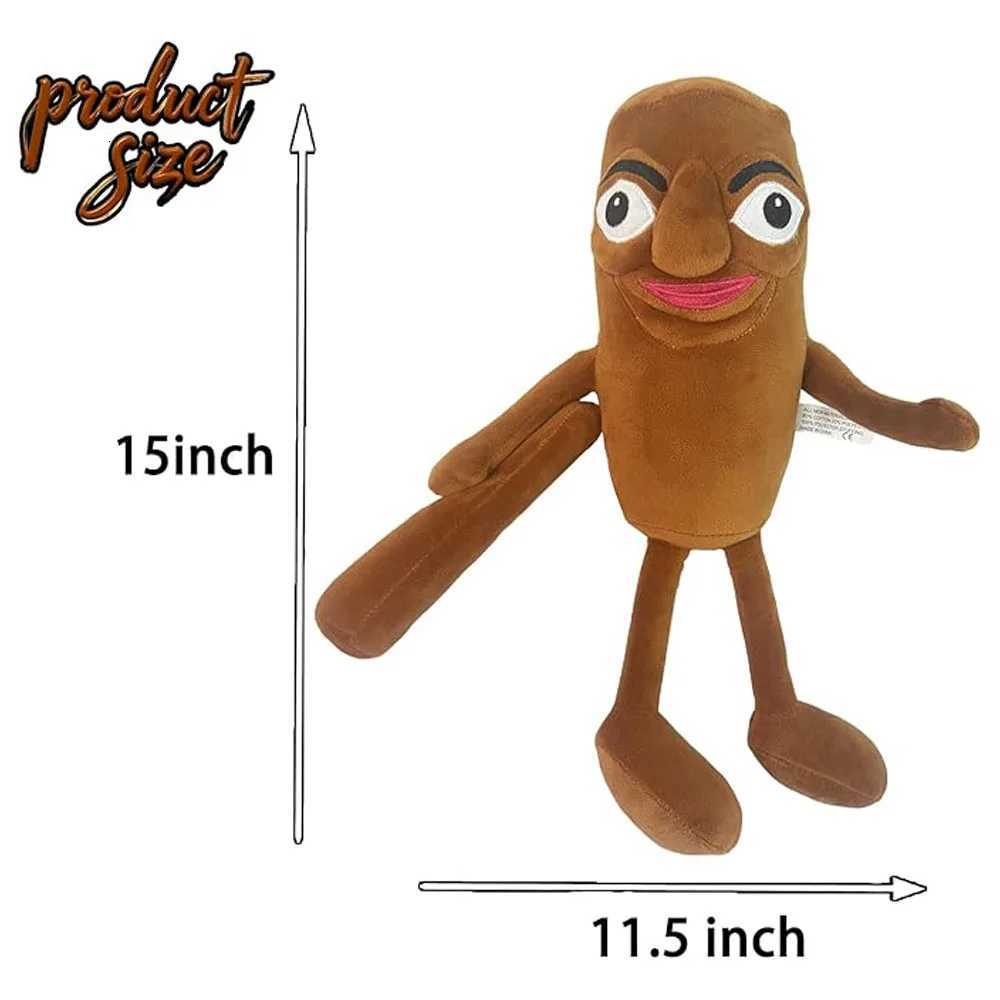 Sausage Man Plush Toy Funny Face Stuffed Animal with Unique Design Soft Huggable Novelty Gift for Teens Adults Y260314