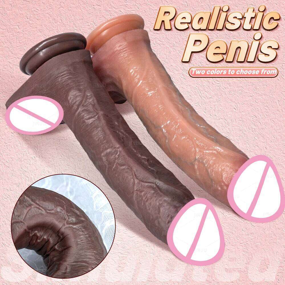 10.6in Long Silicone Dildo for Women with Powerful Suction Cup Big Dark Soft Anal Sex Toy Adult Tool 26H0314 - view 5
