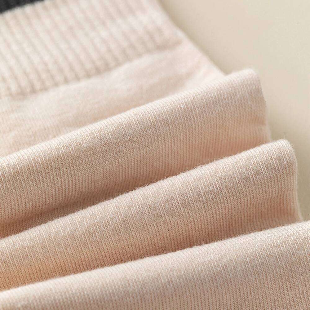 5 Pairs Men Toe with Separate Fingers Mid Tube Five Finger Striped Cotton Sports Socks Summer High Quality Z260314