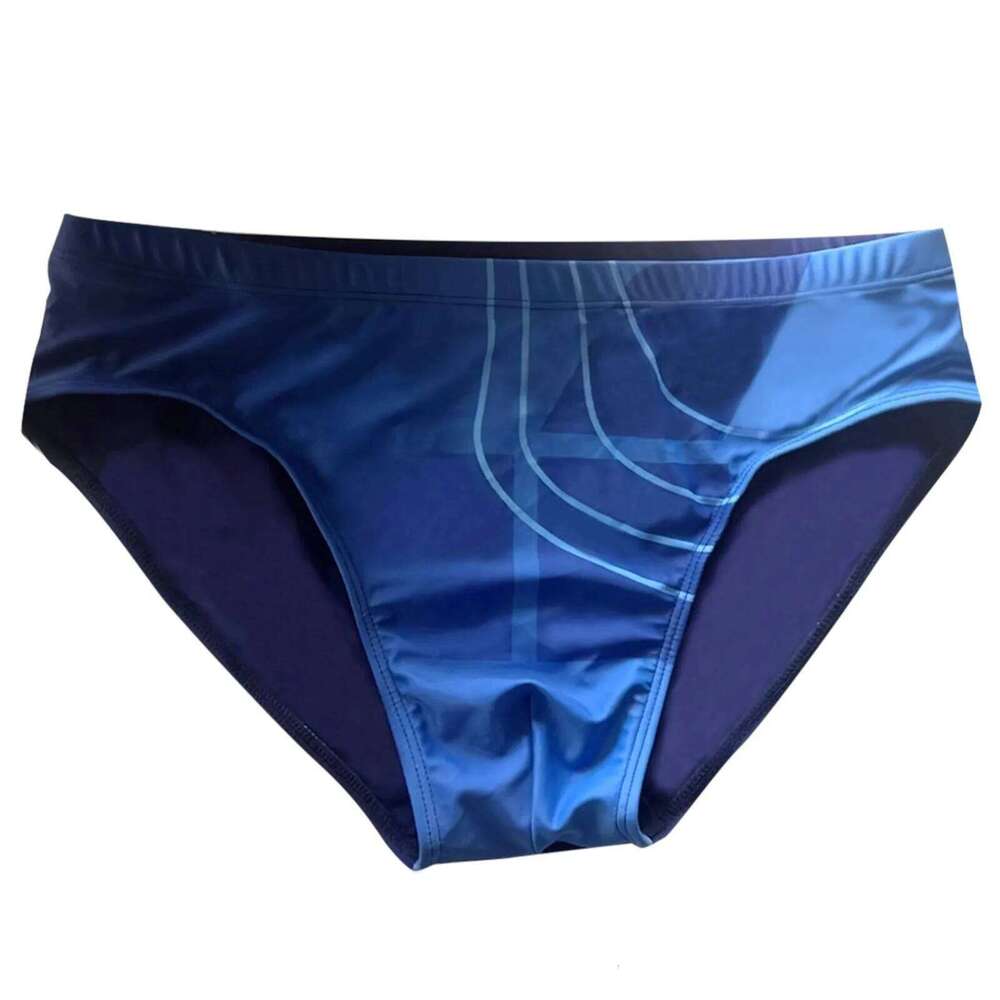 Sexy Swimming Trunks Men Summer Seaside Beach Holiday Brazilian Cut Print Lace Up Briefs Swimsuit Mens Swim Shorts Z260314