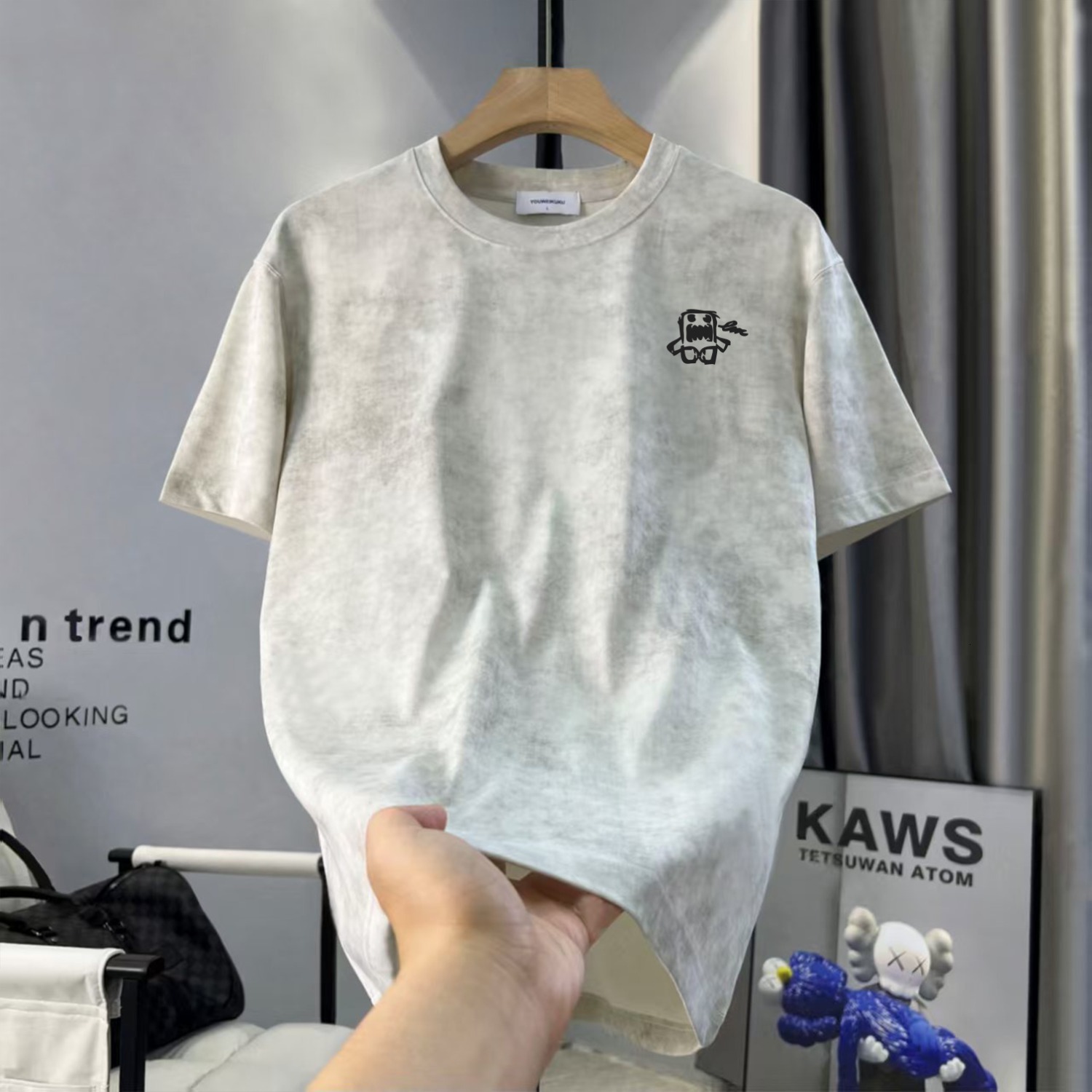 New Summer Designer T-shirt Loose American Style Designer Hoodie Heavyweight For Men Trendy Casual Unique Fashionable Polo Comfortable Short Sleeve