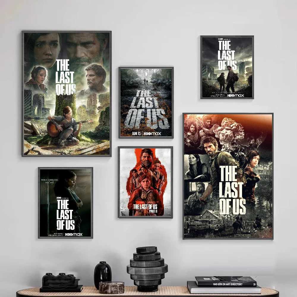 Hot Game The Last of Us Poster Frameless Personalized Wall Art Poster Photos for Living Room Home Decor D260314