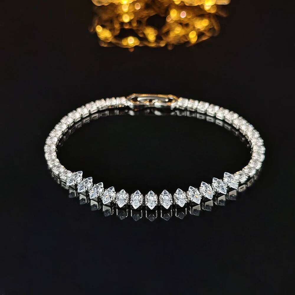 2024 new arrival luxury marquise bracelet bangle for women anniversary gift wholesale s8427 Z260313