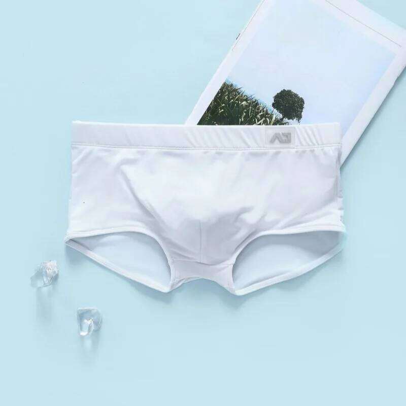 Men's swimming trunks, low waist, quick-drying youth sports men's boxers Z260314