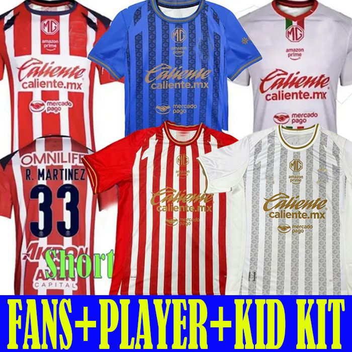 2025 2026 Chivas de Guadalajara jerseys 25 26 CHICHARITO A.ZALDIVAR CALDERON BRIZUELA F. BELTRAN home away Alvarado HOMBRE football shirt size 16-4XL