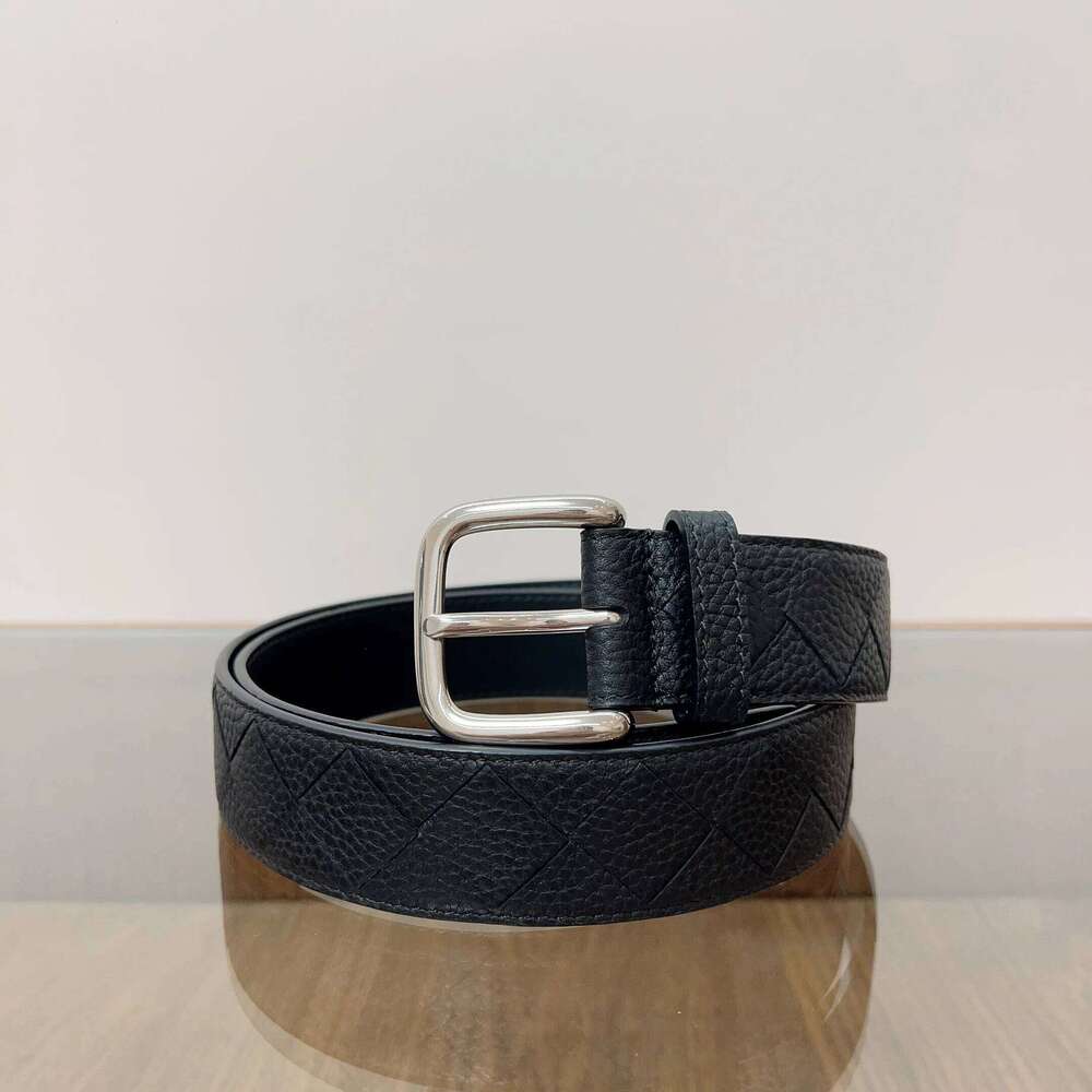 High Quality NEW Belt Men's Luxury Genuine Leather Hand-woven belt Cowhide Fashion Classic Exquisite Waist Strap Z260226