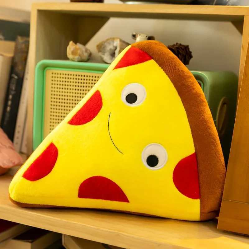 Creative Food Simulation Pizza French Fries Pillow Nap Pillow Home Decoration Childrens Toy Plush French Fries Birthday Gift Y260314