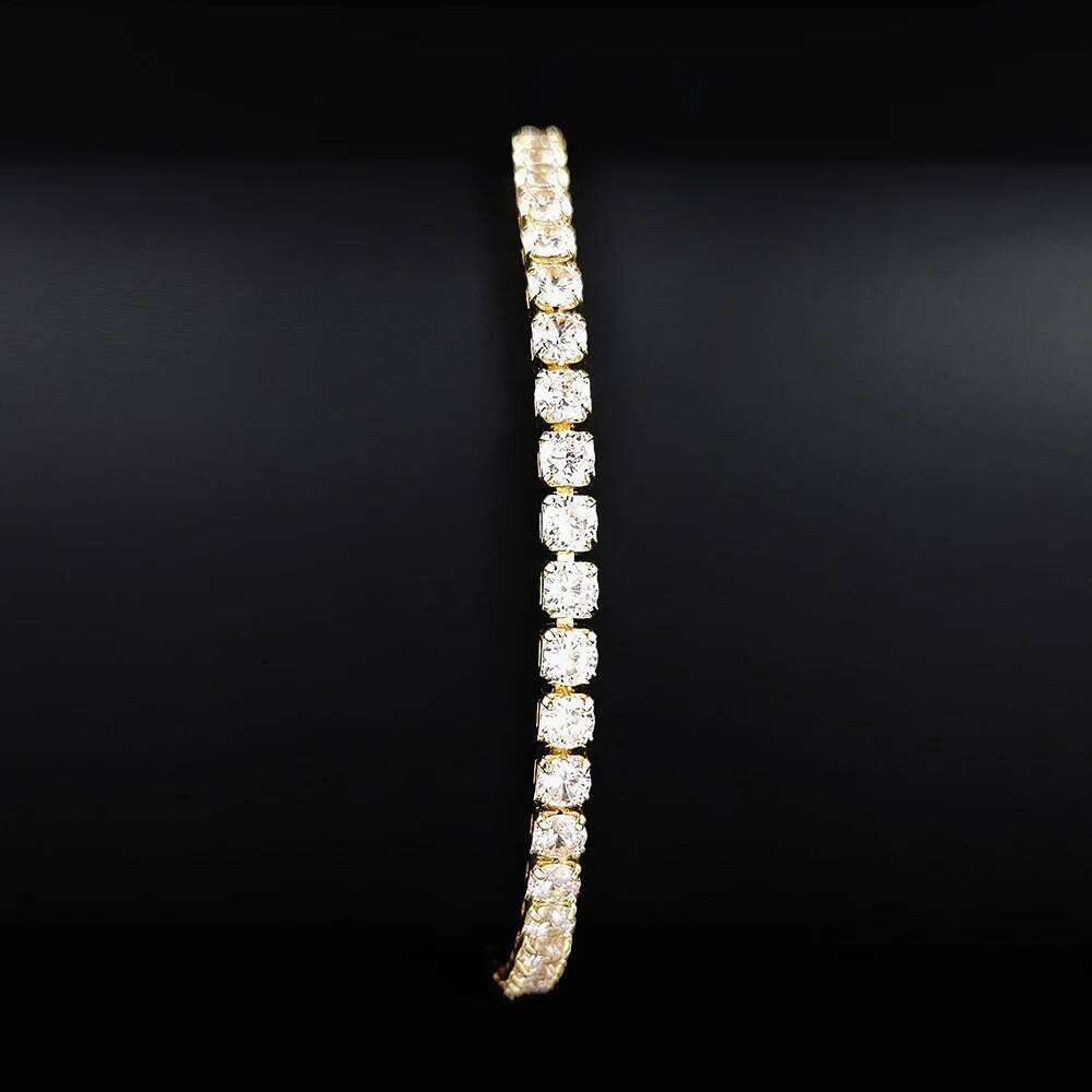 2024 New Arrival Luxury Round gold color on hand Bracelet Bangle For Women Anniversary Gift Jewelry Bulk Sell S5787 Z260313