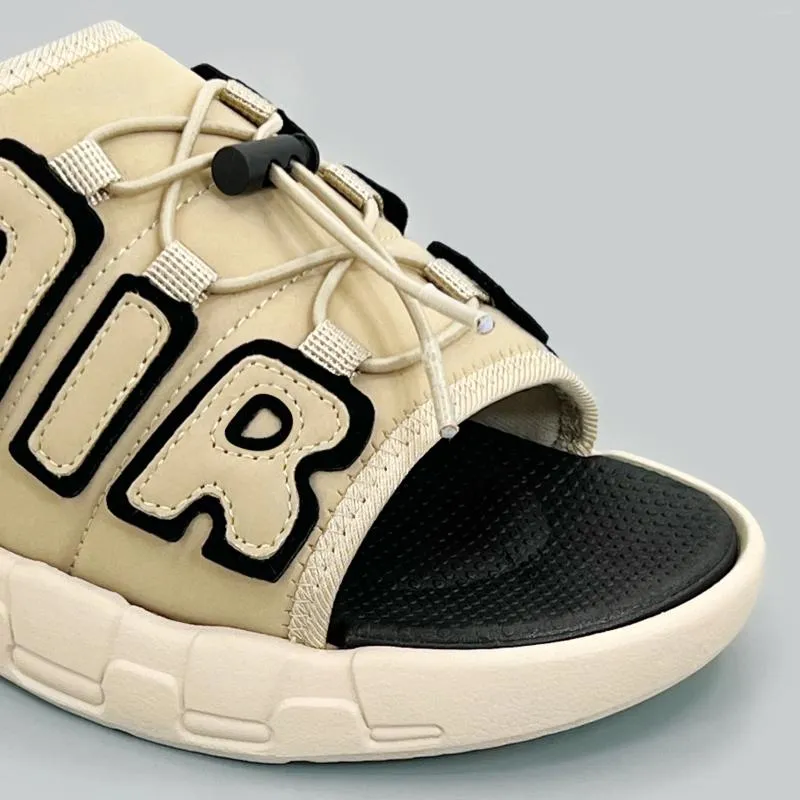 2026 Men Women Fashion Slide Sandals Non-Slip Adjustable Drawstring Beach Slippers