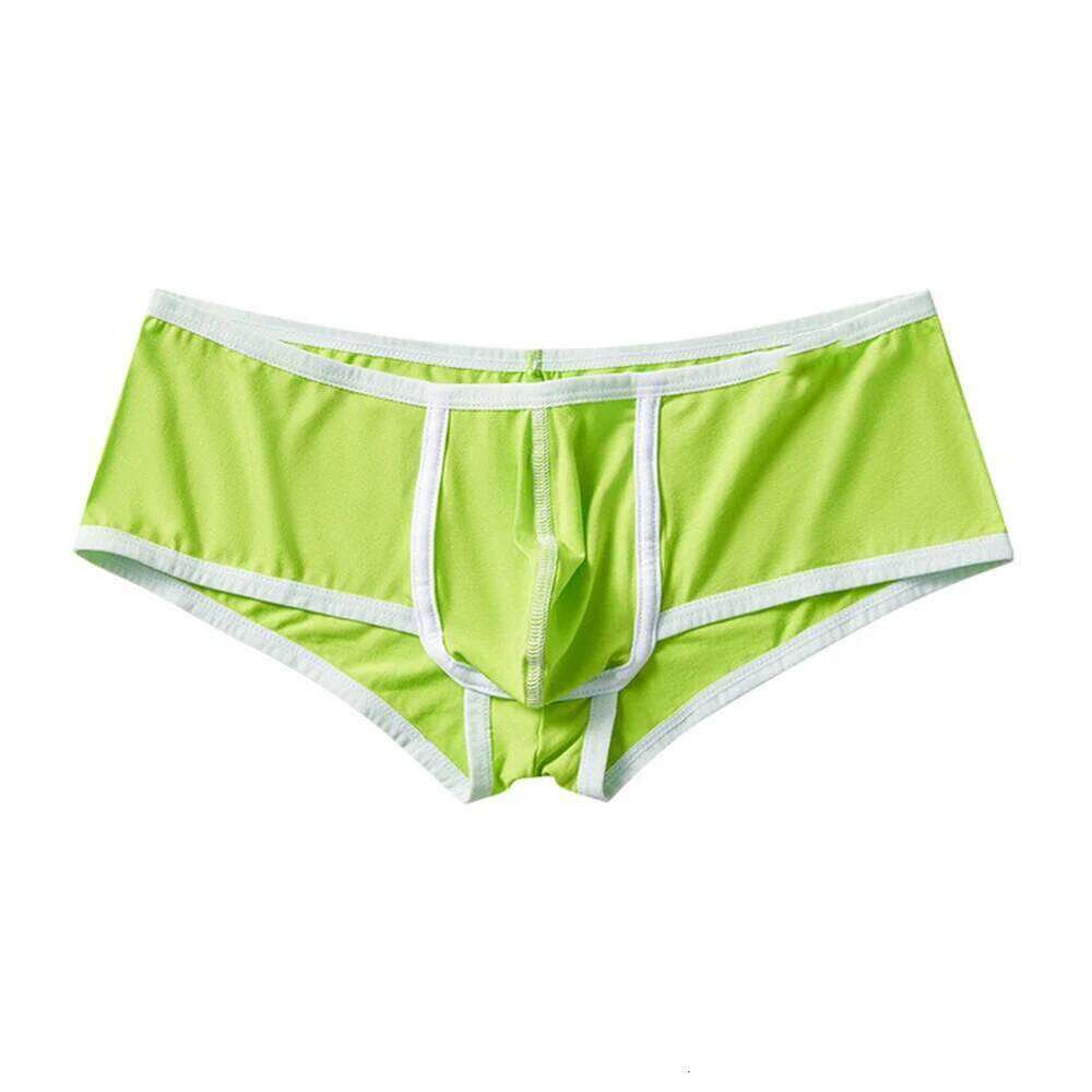 Mens Shorts Stretch Low Waist Underwear Thin Panties Seamlessshorts Soft Pouch Underpants Hombre Lingerie Z260314