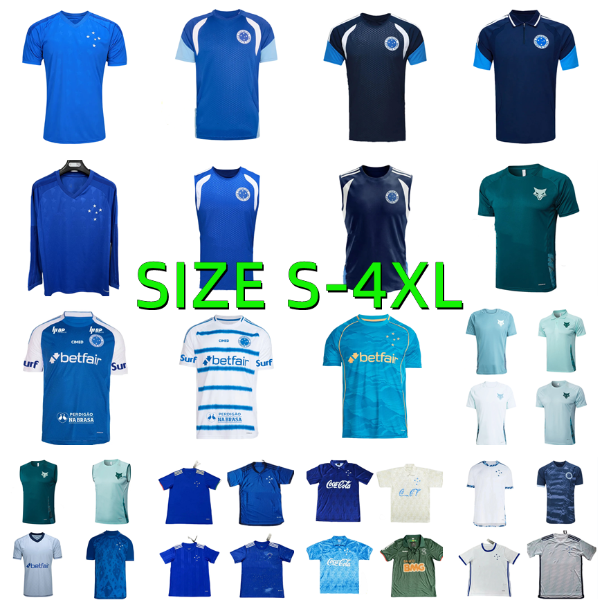 1993 1994 Retro 20 21 22 23 24 25 26 27 Cruzeiro Mens Soccer Jerseys 2026 2027 M. PEREIRA WILLIAM KAIO JORGE RAFA SILVA M. VITAL Home Away 3rd GK Training Wear Football Shirts
