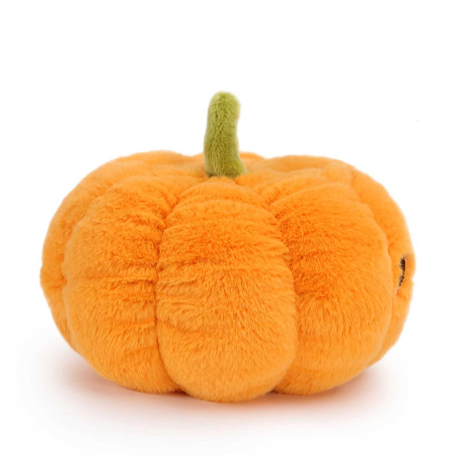 Creative Funny Pumpkin Fruit Vegetable Plush Soothing Toys Stuffed Plush Toys Soft Decoration Y260314