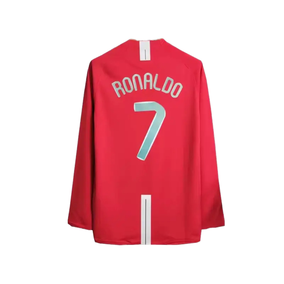 Cristiano Ronaldo Retro Red Soccer Jersey Wear 2007 2008 2009 man Jersey chester Classic football kit Camiseta De Futbol VAN DER SAR Green Goalkeeper Uniforms