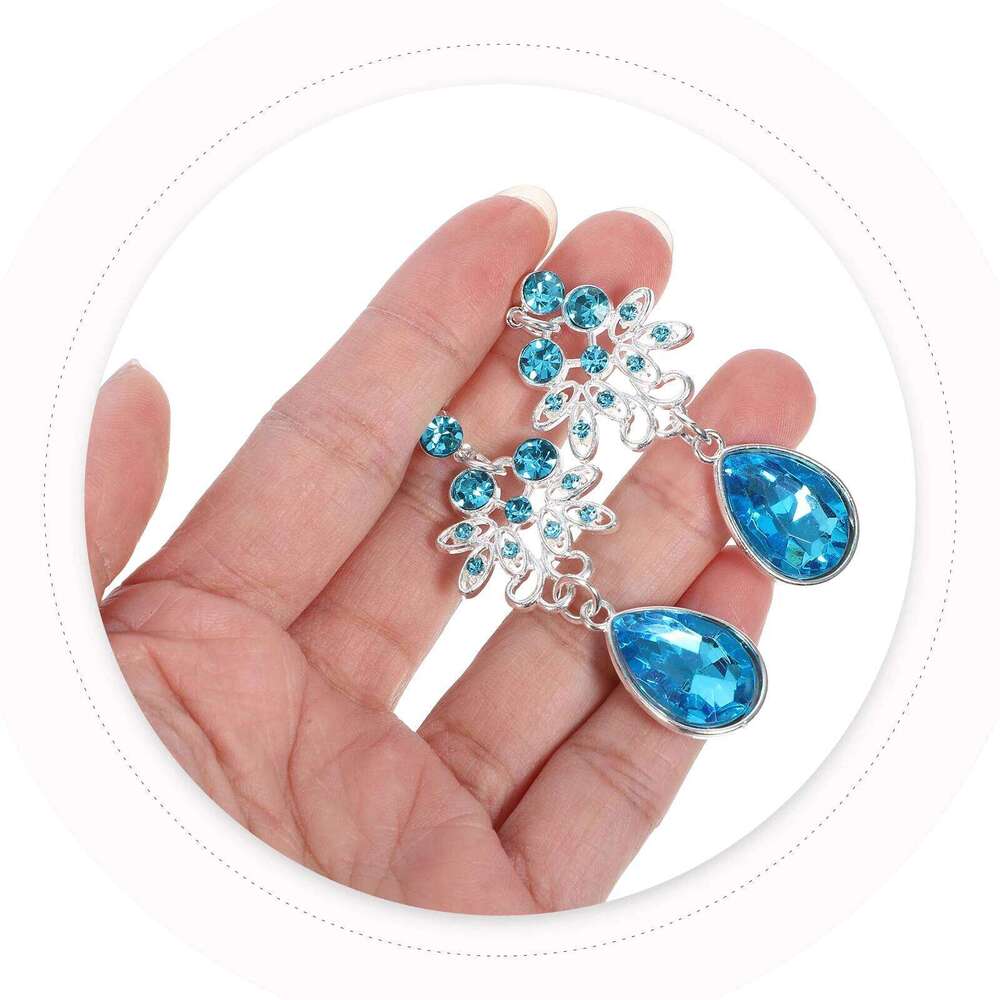 2Pcs Set Durable Elegant Jewelry Necklace Earring Gift for Prom Party Wedding Gifts Women Accessories Z260313