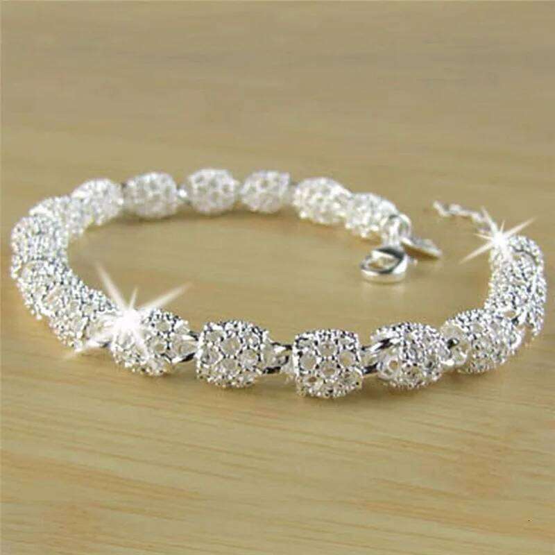 Fashion 925 Sterling Silver For Women Luxury Original Hollow Lantern Ball Charm Bracelets Beautiful Jewelry Z260313