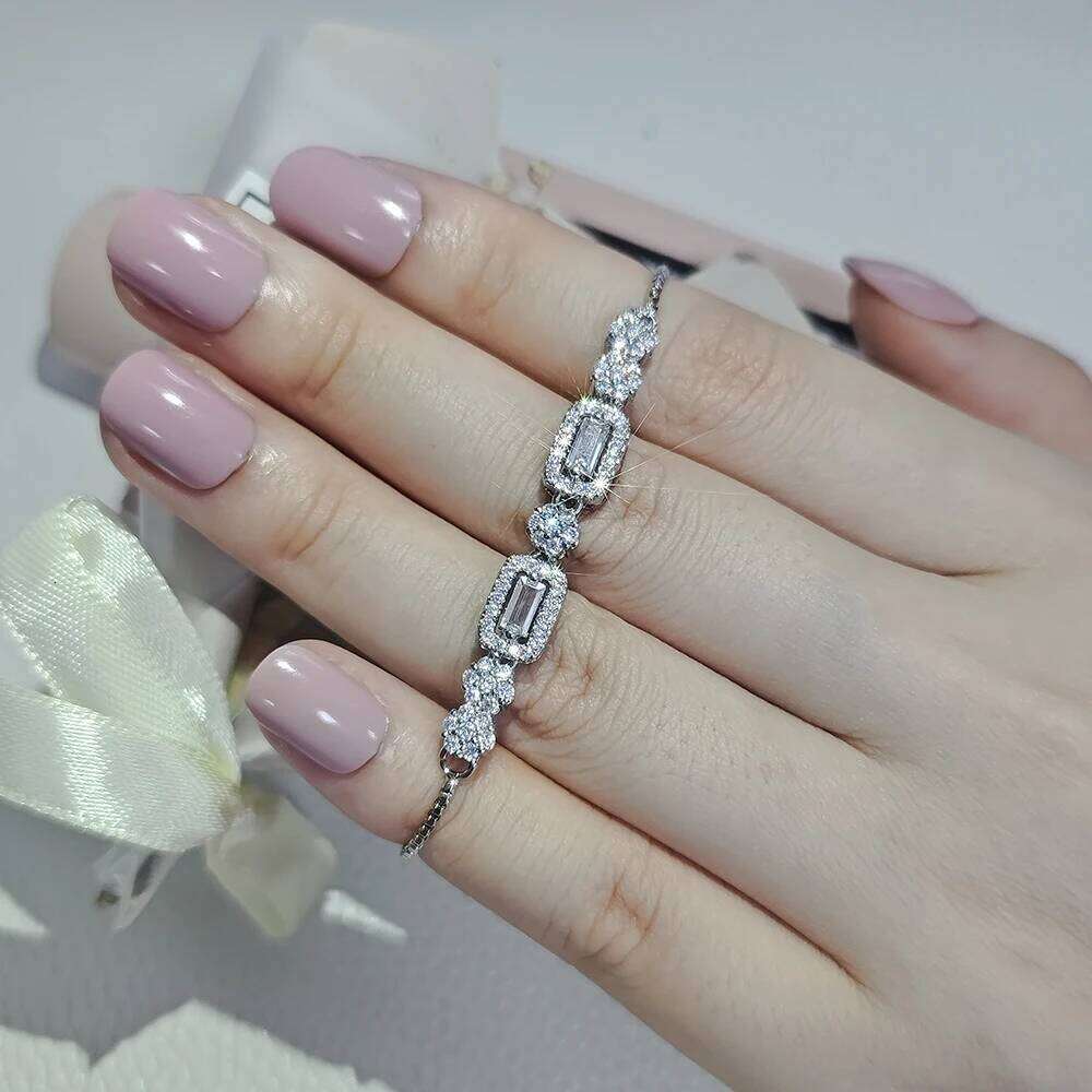 2024 New Arrival Fashion Silver Color Bracelet Bangle for Women Christmas Gift Jewelry Wholesale S026 Z260313