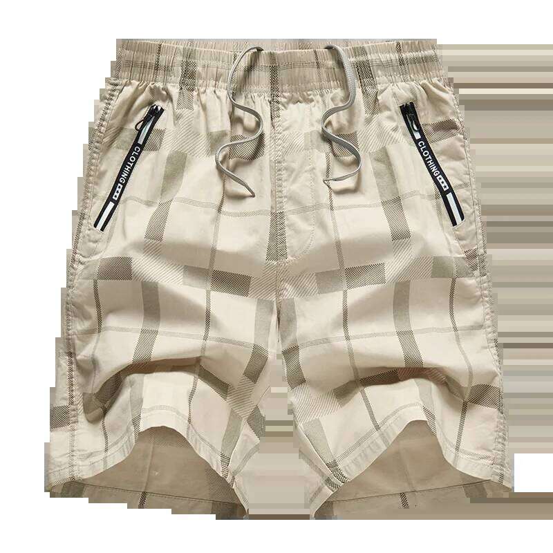 Quality Fashion Print Men Hawaii Beach Casual Shorts Outdoor Sports Elastic Waist 6XL Oversize Red Baggy Half Pants Z260314