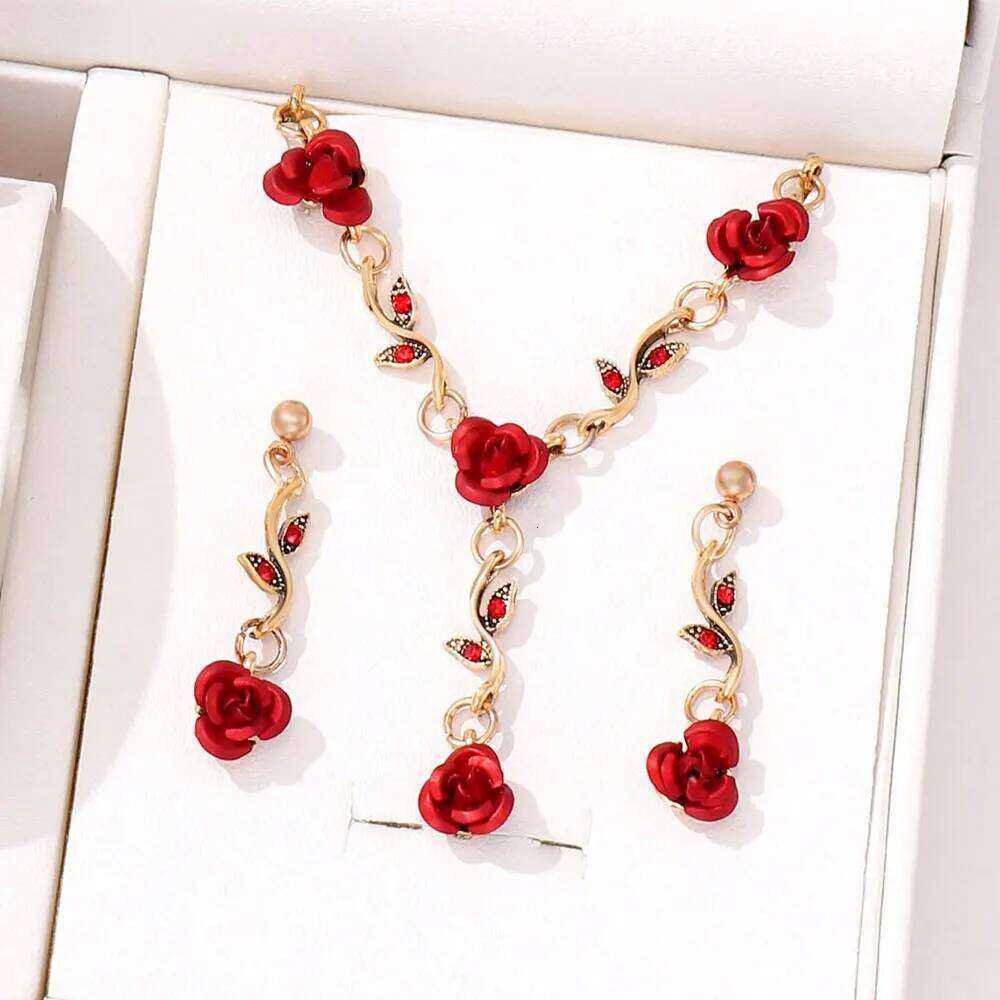 4pcs Women's Luxury Ladies Fashion Casual Bracelets, Necklace, Earrings, Jewelry Set, Suitable for Daily Wear, Gift Z260313