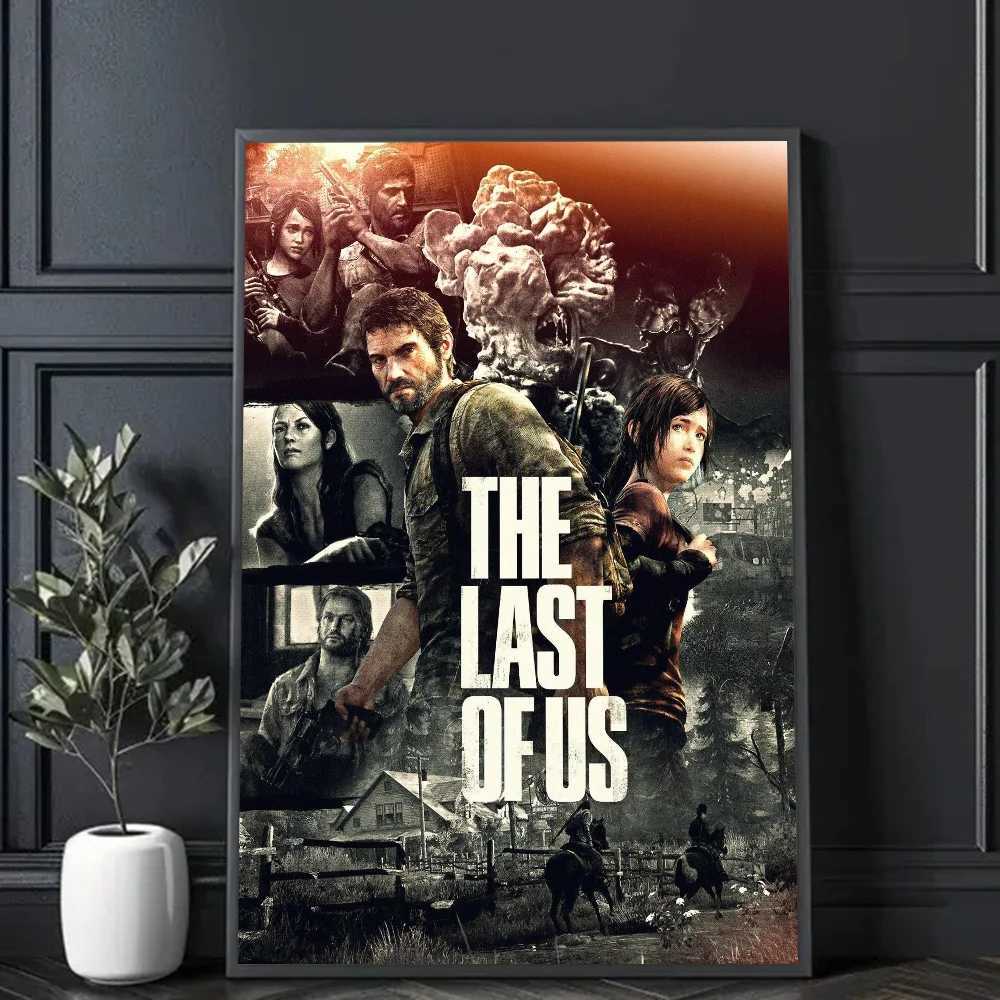 Hot Game The Last of Us Poster Frameless Personalized Wall Art Poster Photos for Living Room Home Decor D260314