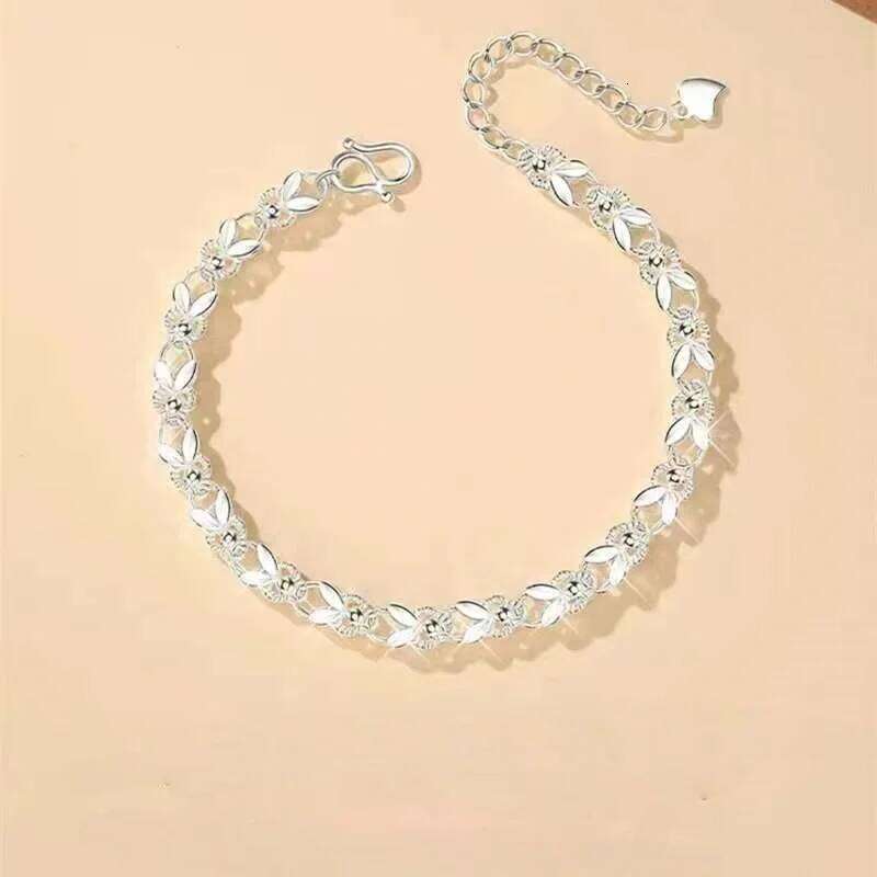 Cute Silver Lucky Rabbit Bracelet Double Sided Carving Adjustable DIY Elegant Charm Bracelets Gift for Women Z260313