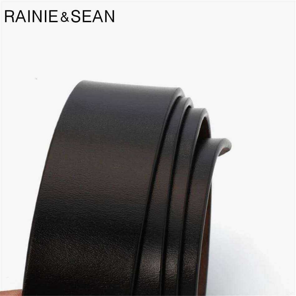 RAINIE SEAN White Real Leather Belts For Women Pin Buckles Cowskin Red Black Camel Waist Belt Ladies Z260226