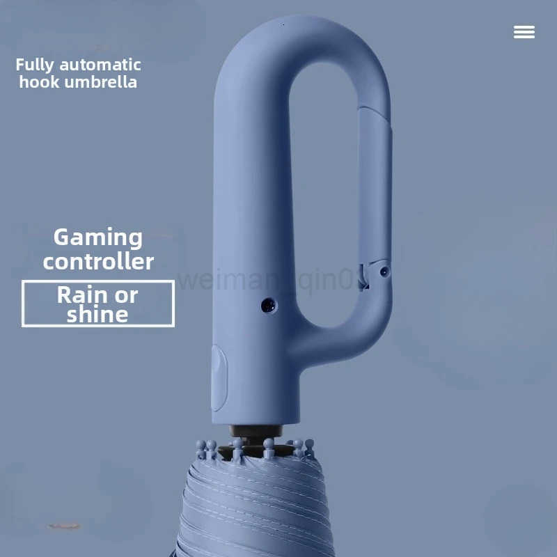 Reinforced Wind-resistant Rain-resistant Dual-purpose UV-resistant Fully Automatic Ring-buckle Umbrella H260314