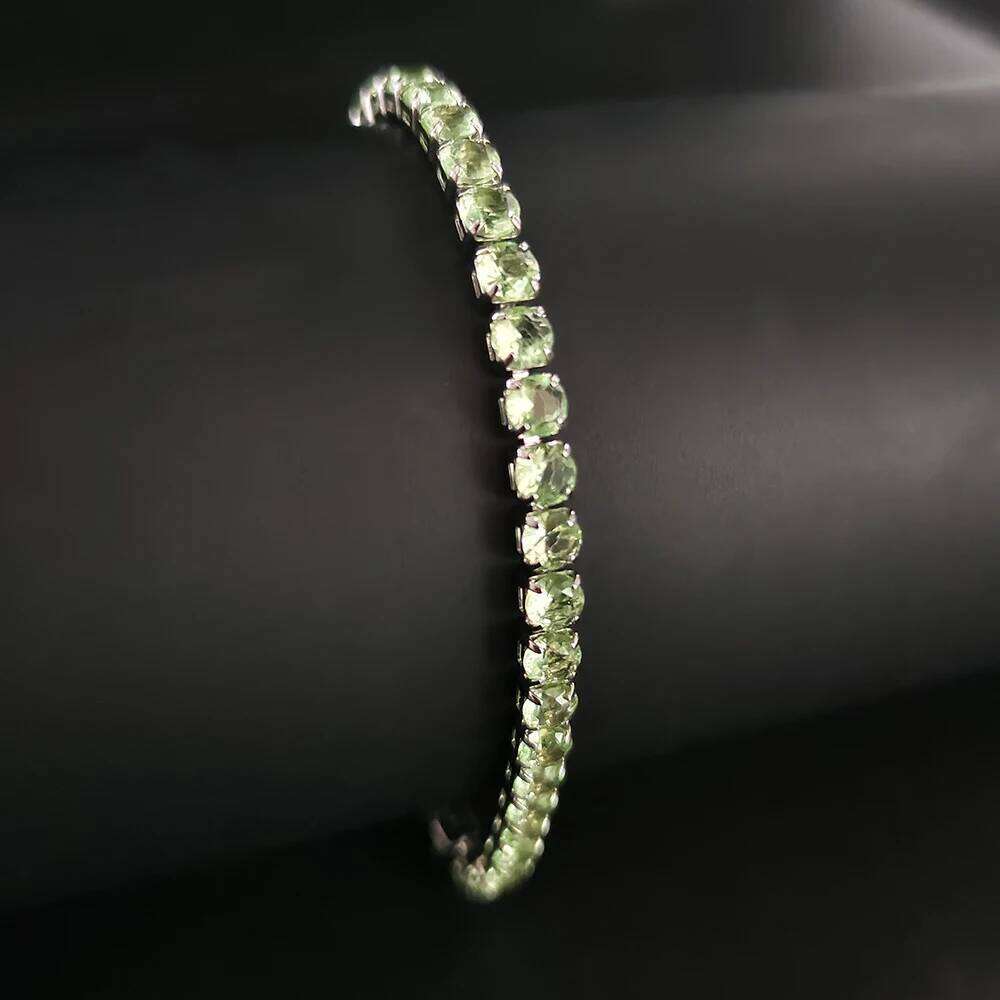 2023 New Arrival Fashion Unique Design Light Green Bracelet Bangle for Women Valentine's Day Gift S5787-skygreen Z260313