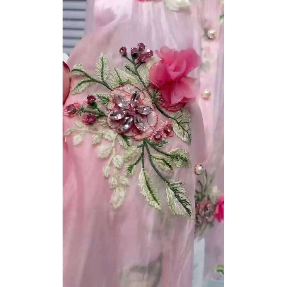 New In Summer Diamonds Flowers Embroidery Shirts Blouses For Women Long Sleeve Thin Sunscreen Loose Casual Top Cardigan MAKOUFEI