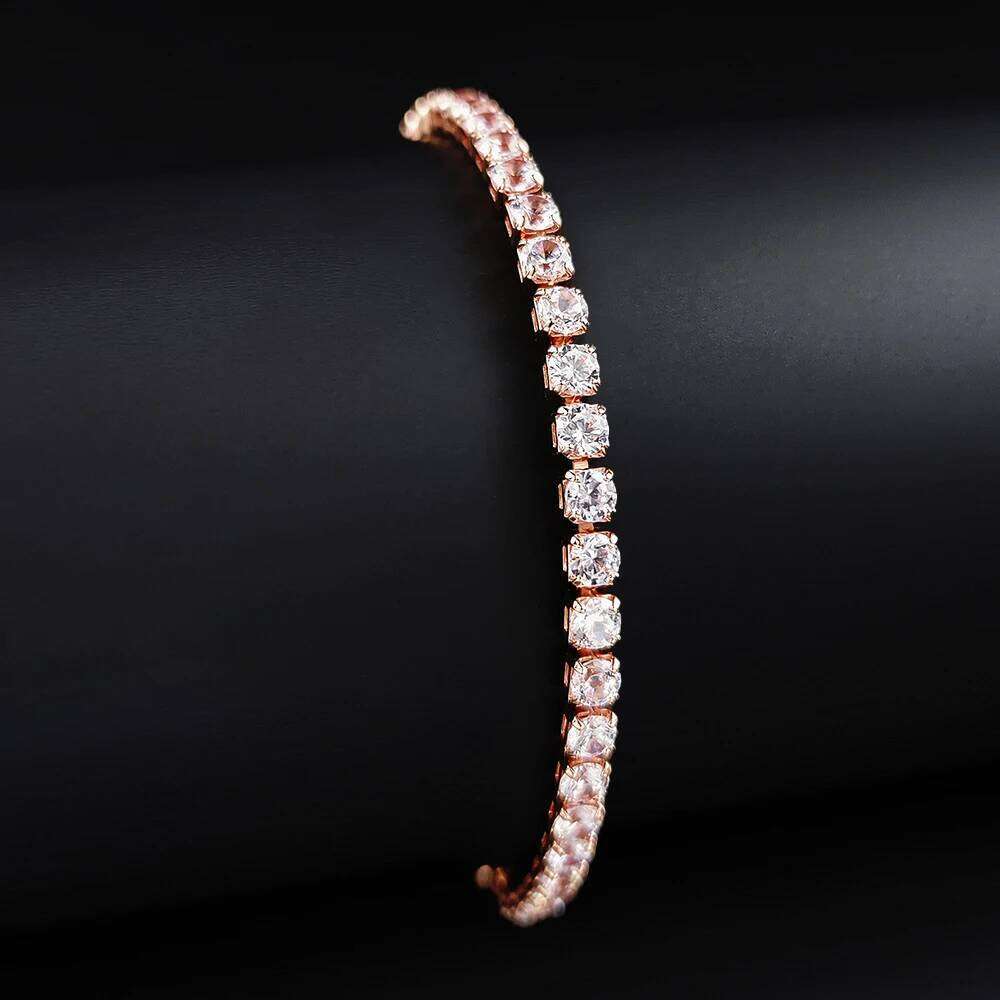 2024 New Luxury Silver Color on Hand Princess Bracelet Bangle for Women Anniversary Gift Jewelry Wholesale S5787 Z260313