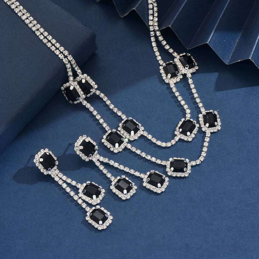 3PC Women's Fashion Design Necklace Earrings Jewelry Set Suitable for Wedding, Party, Festival Gifts Z260313