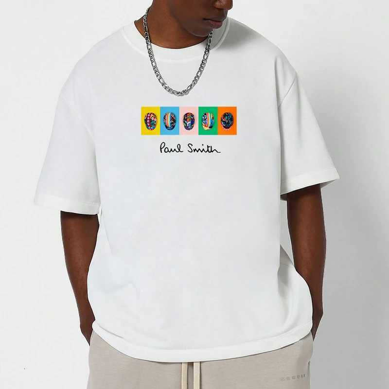 Mens T-Shirt P-Pauls S-Smiths Summer Top Oversize Stretwear Semi-Retail T-shirt New Gift Y2k Mens Clothing VintageXJ260314