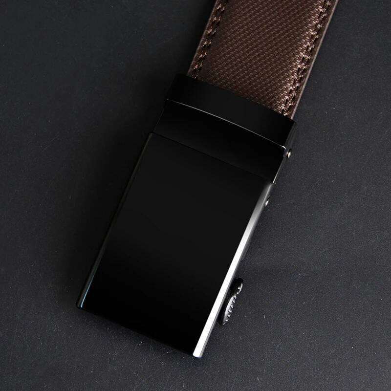 COWATHER Belt Cow Genuine Leather Male Strap Cowskin Automatic Belts Cowhide Alloy Buckle Men Straps Newest Waistband Z260226