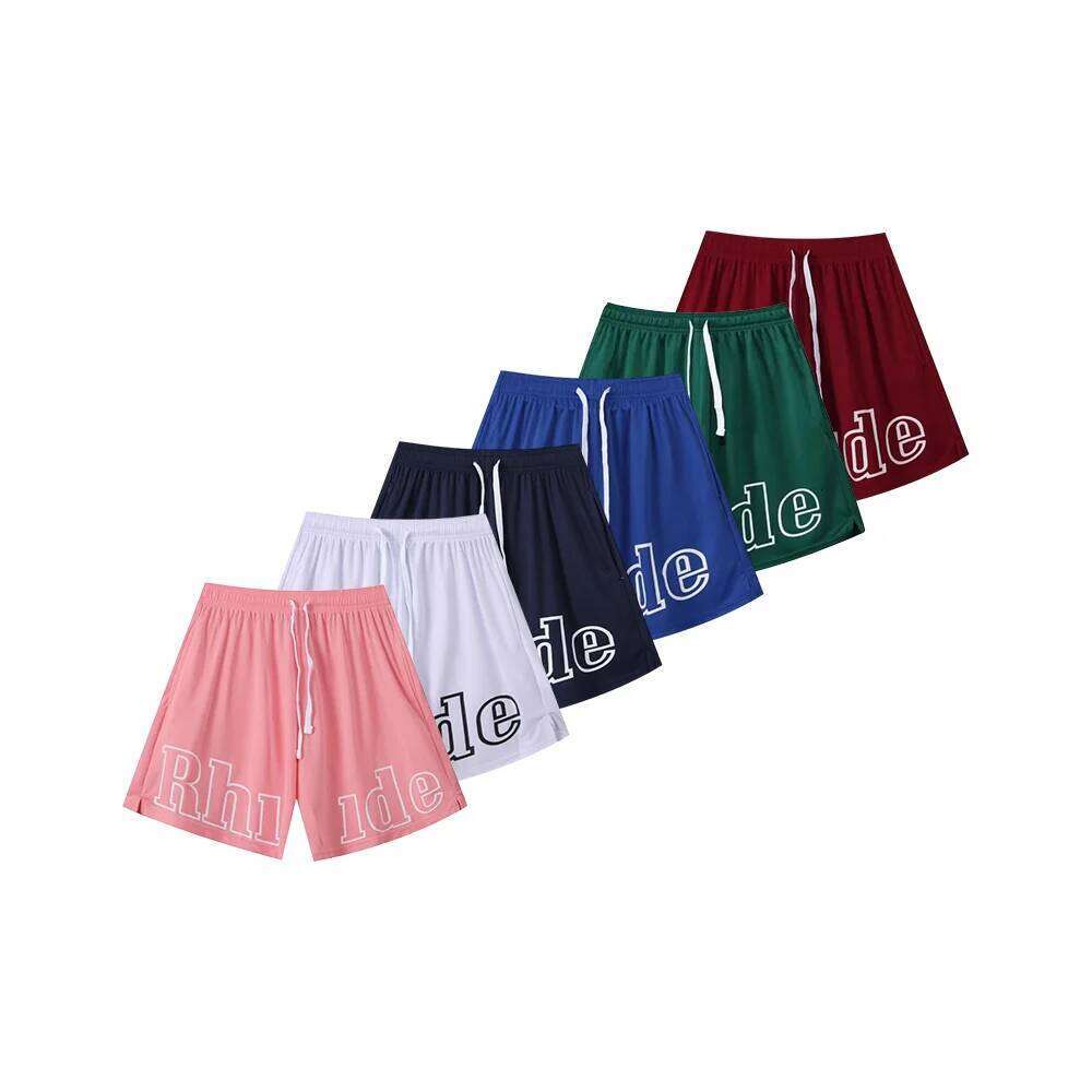 American and Casual Trendy Basketball Breathable Quick Drying Loose Multicolor Adult Sports Shorts Z260314