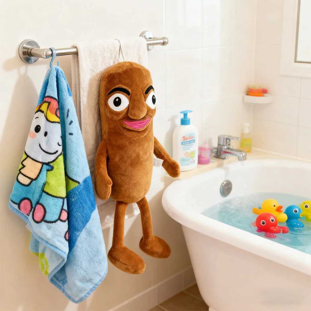 Sausage Man Plush Toy Funny Face Stuffed Animal with Unique Design Soft Huggable Novelty Gift for Teens Adults Y260314