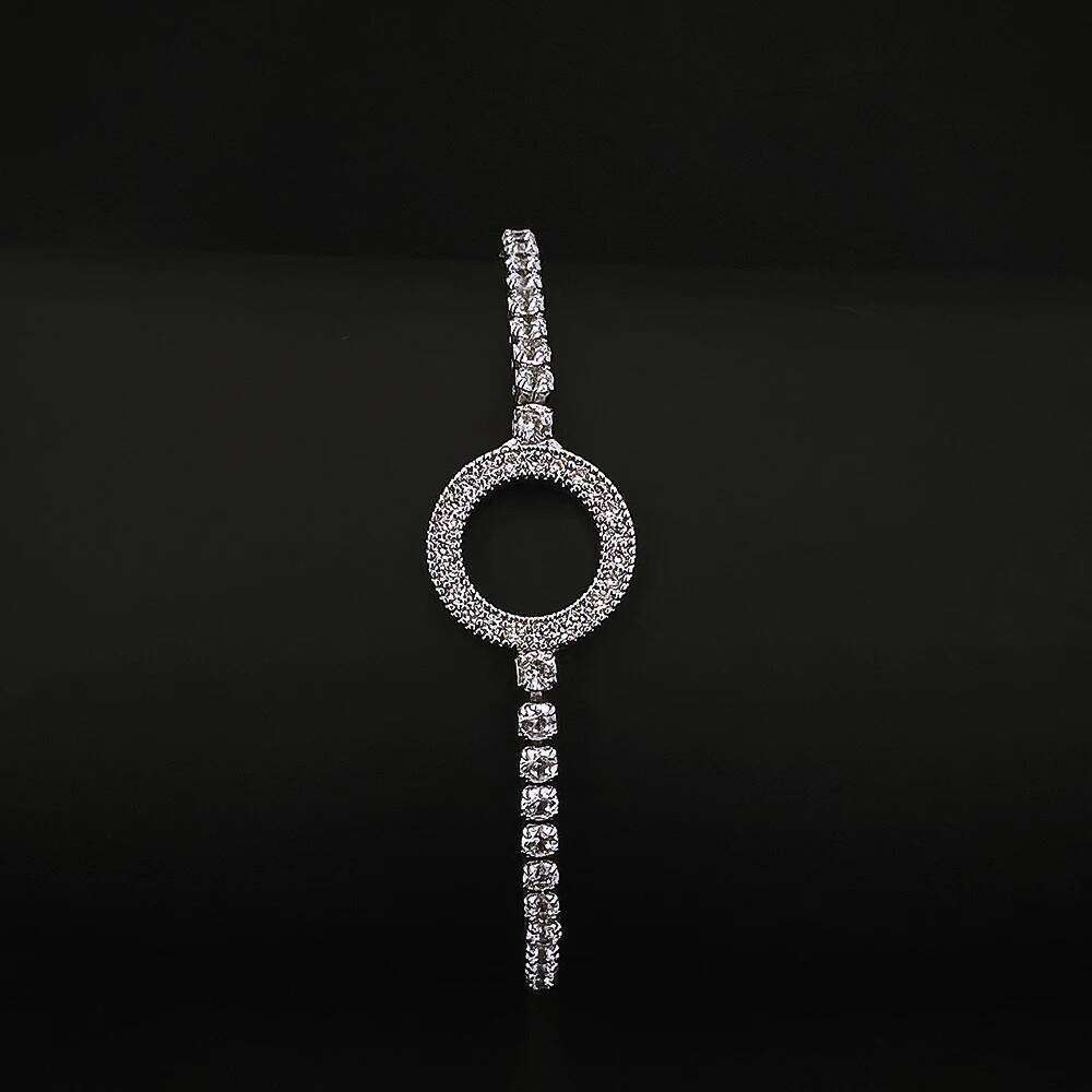 Moonso Unique Design Princess Bracelet Bangle for Women Anniversary Gift Jewelry Wholesale Free Shipping Items S8247 Z260313