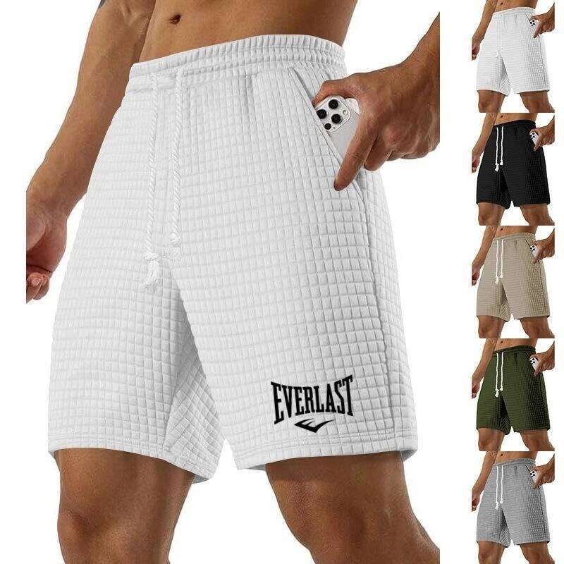 Summer men's fashionable loose breathable basketball shorts casual outdoor sports beach five quarter pants Z260314