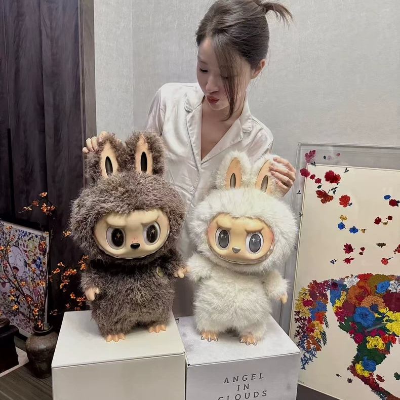 58cm LABUBU THE MONSTERS 10th Anniversary ZIMOMO 3.0 Vinyl Doll Creative and Cute Surprise Collection Holiday Surprise Gift