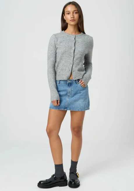 Washed Denim Skirt Women Fashion Trendy Simple All-match Hot Mini Skirts Temperament Commuting Style Female CloTHing New M260314
