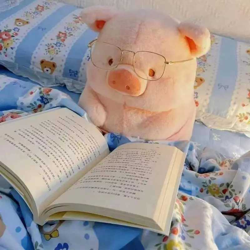 30cm Plush Lulu Pig Toys Pink Animal Stuffed Plush Cartoon Toys for Boys Girls Christmas Birthday Gifts Y260314