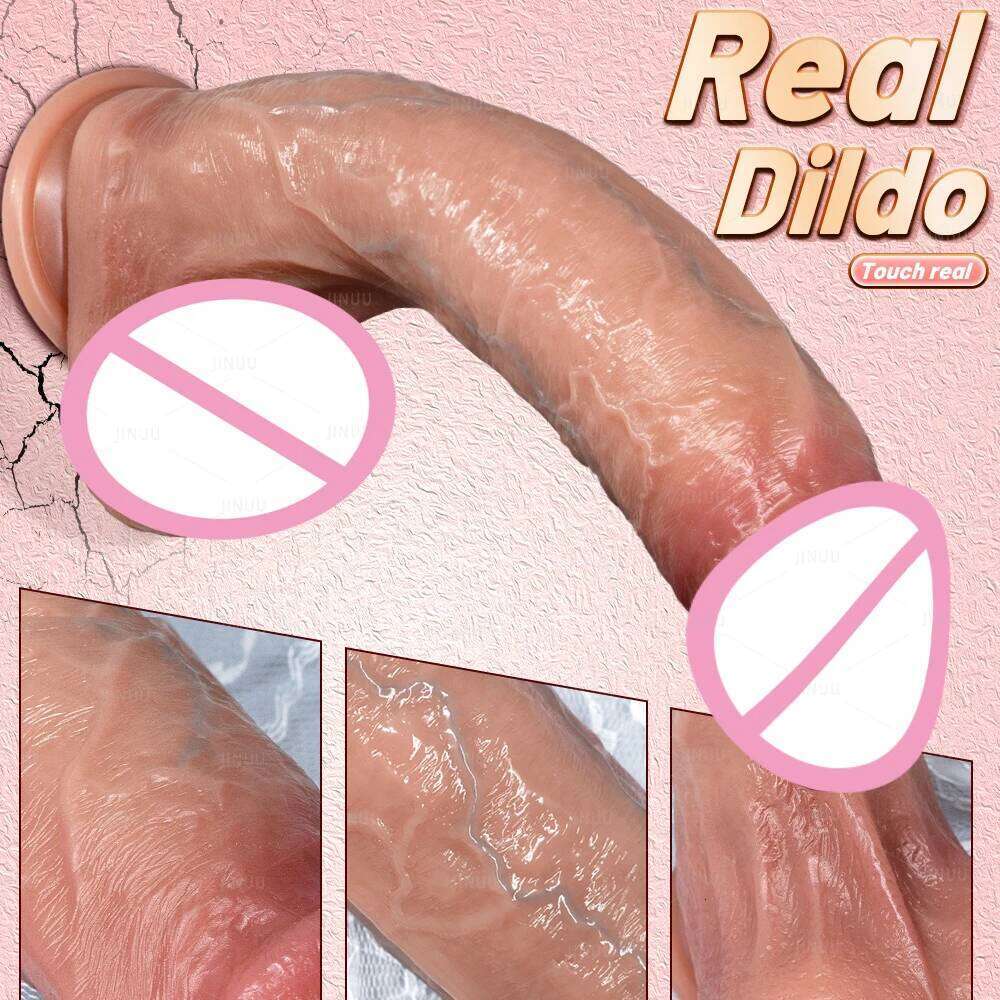 10.6in Long Silicone Dildo for Women with Powerful Suction Cup Big Dark Soft Anal Sex Toy Adult Tool 26H0314 - view 4