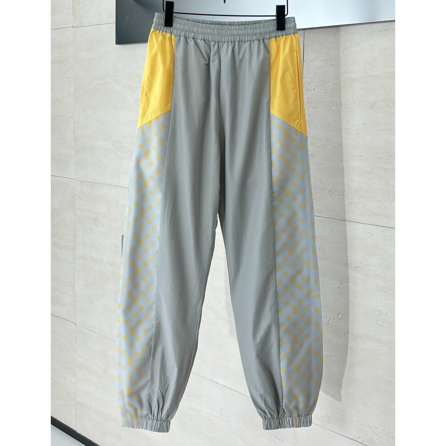 Men's Plus Size Nylon sports casual pants Jeans Pants hoodies suit hooded casual fashion color stripe printing wild breathable 66i22