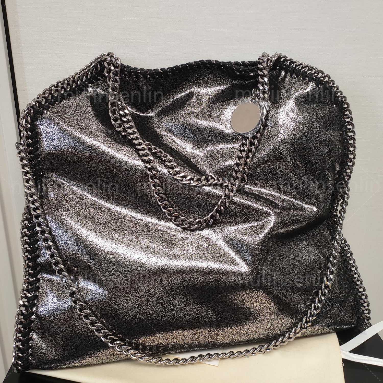 large capacity shopping bag women black luxury designer bag crossbody bags tote bag designer purse shoulder bags lady bag falabella beach bag women chain bags