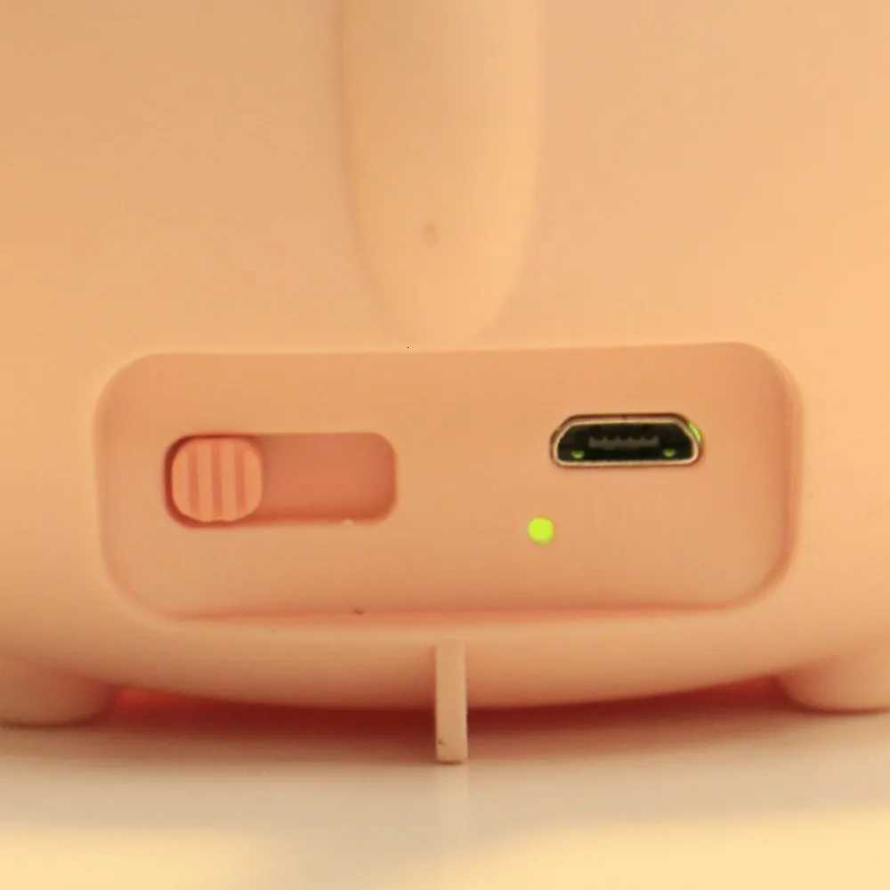 New creative cartoon deer cute LED charging eye protection night light student bedroom dormitory folding reading desk lamp Y260314