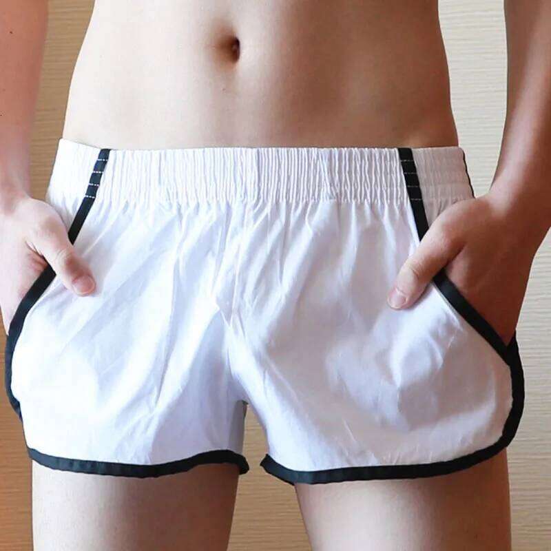 Men's Swimming Trunks Low Waist Beachwear Sports Wear Soft and Breathable Surfing Board Shorts Z260314