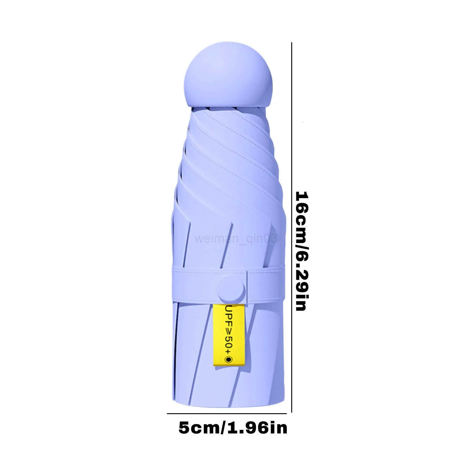 Sun Umbrella Portable Mini Umbrella Sun Protection UV Protection Capsule Umbrella Parasol with Box Uv Folding Pocket Umbrella H260314