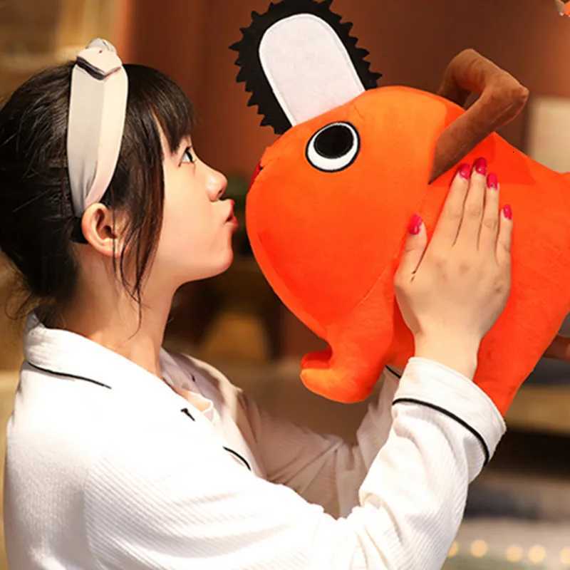 10/20/25/40cm Chainsaw Man Pochita Pendant Dolls Plush Toy Cartoon Pochita Pillow Stuffed Soft Toy for Kids Birthday Gift Y260314