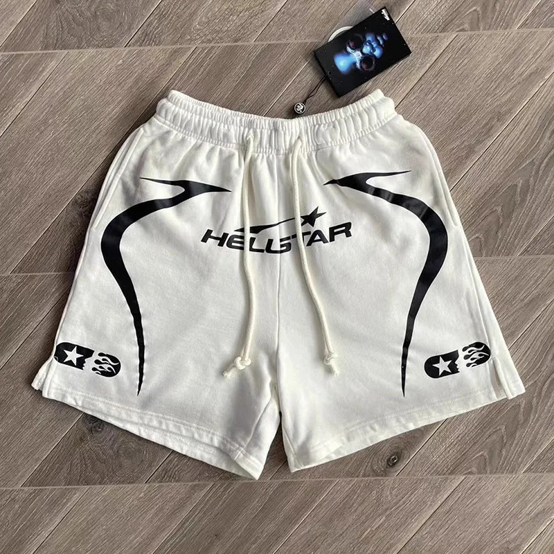 Cotton Washing Series Sports Flame Shorts Casual Sports Mens and Womens Washing Shorts 260311