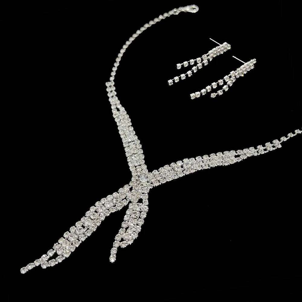 Ladies' Fashion Design Geometric Tassel Series Necklace Earrings Jewelry Set Suitable for Wedding, Party, Festival Gifts Z260313